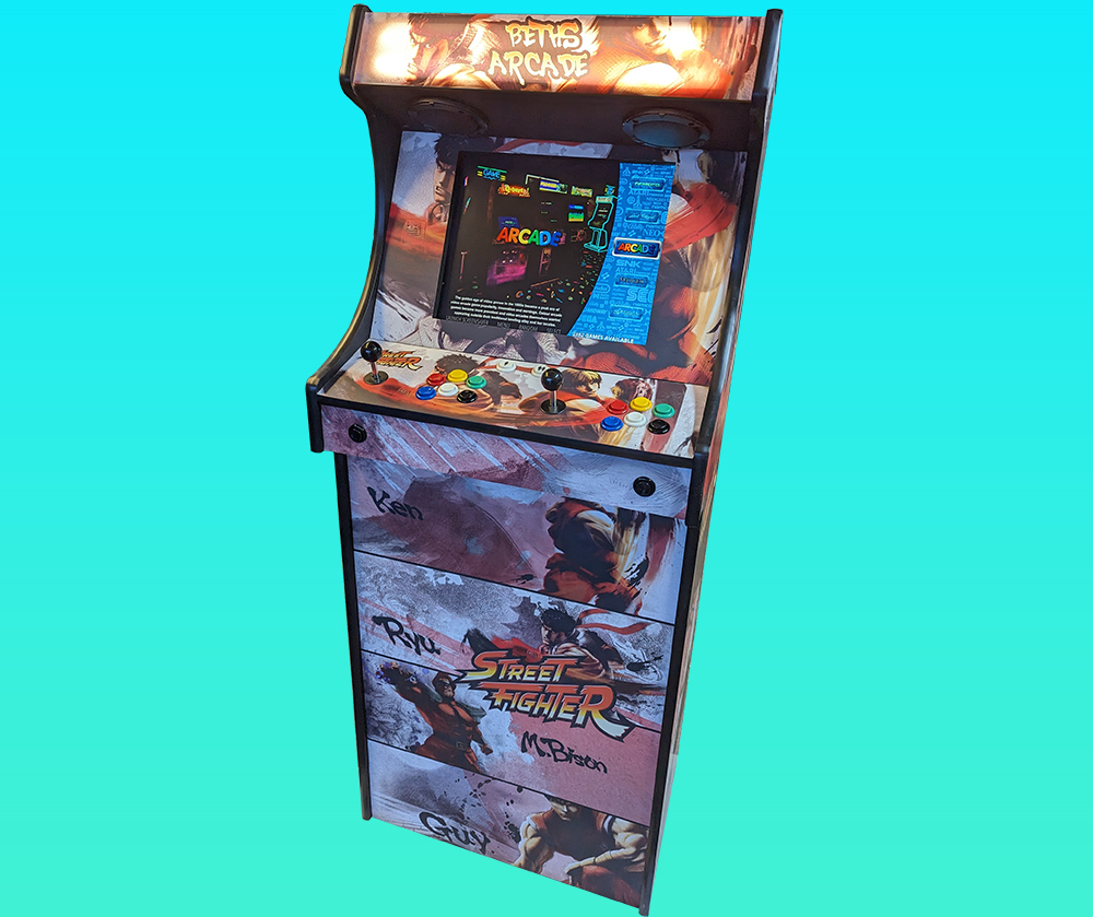 Built-to-order arcade machines in Belfast NI